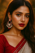 Qoose-e-qazah-maroon-(Noor-Bano-Collection)