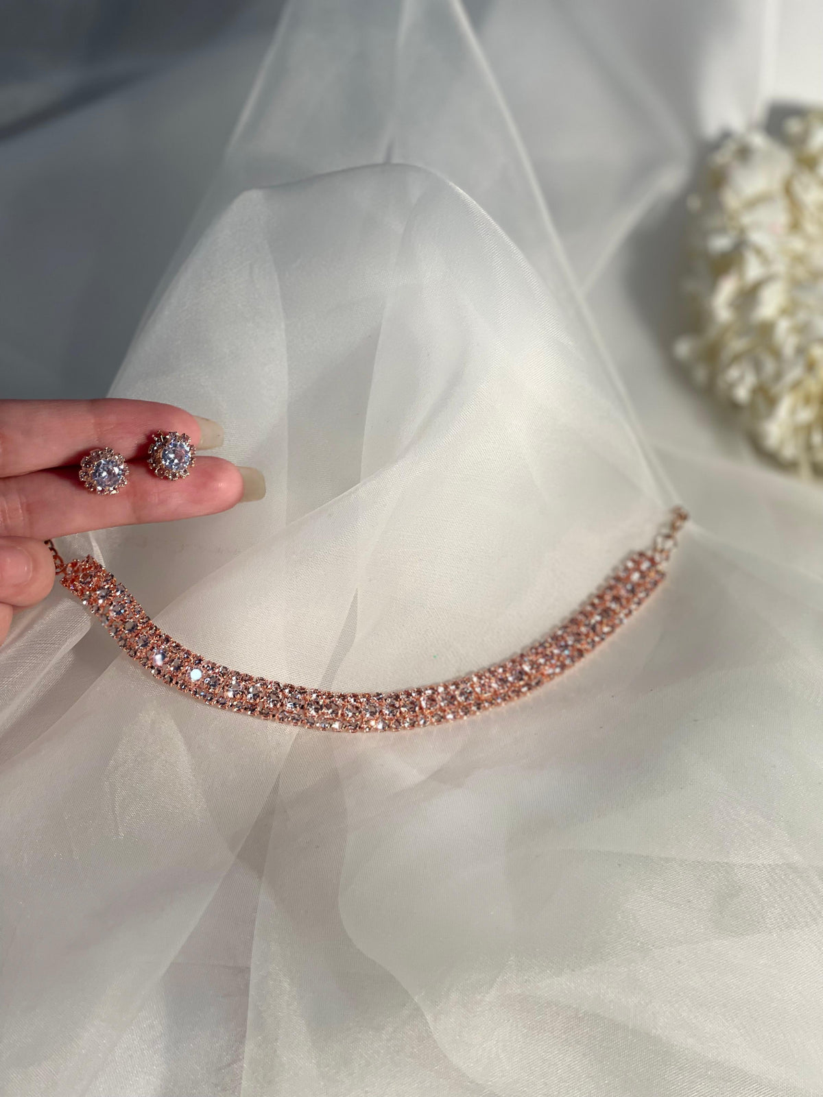 Bedazzle set- Rose gold