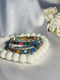 Karra- Silver(multi dots)