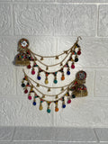 Gol Phool 3 lari saharay gold and multi (baharbano collection)