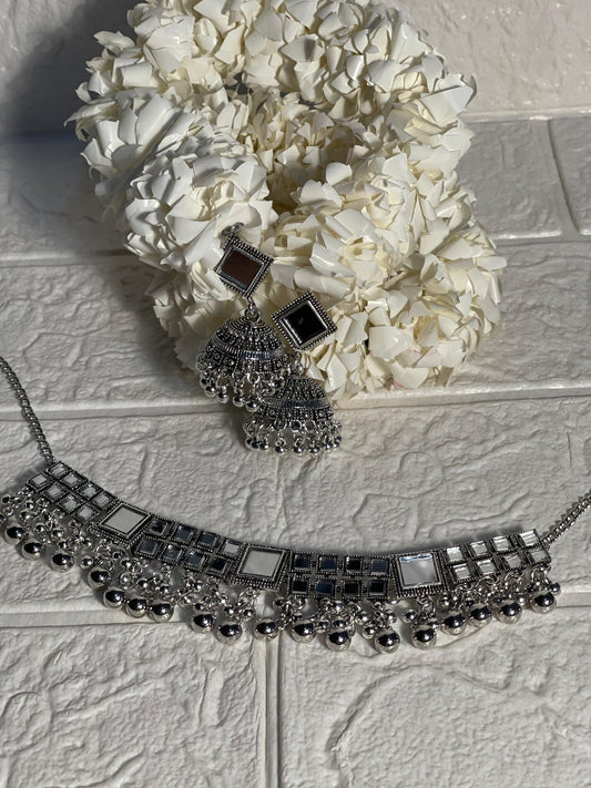 Chakoor Set-silver(Gulbano Collection)