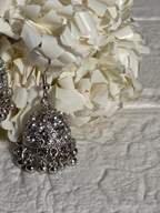 Mini chandi with silver beads-sheharbano collection