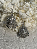 Mini chandi with silver beads-sheharbano collection