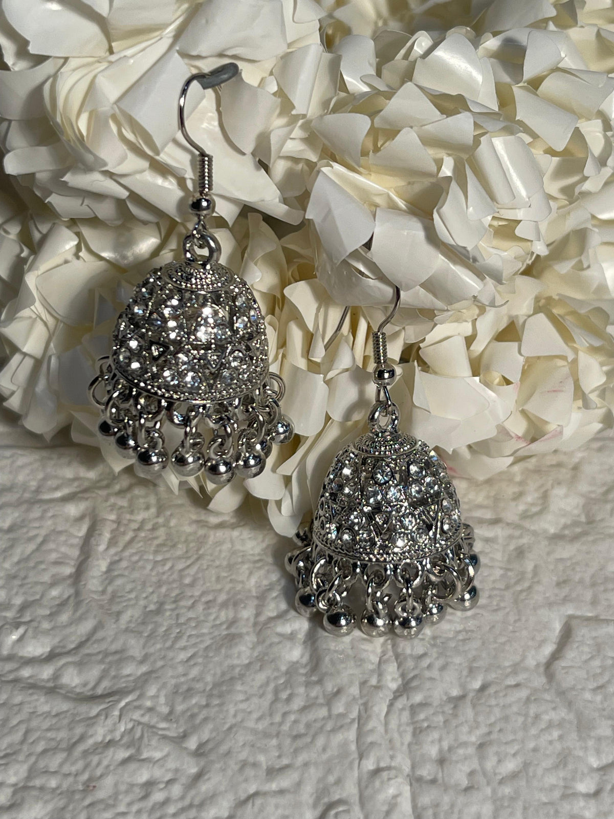 Mini chandi with silver beads-sheharbano collection