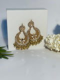 Ghungroo earrings gold(Mahbano)