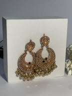 Ghungroo earrings copper(Mahbano)