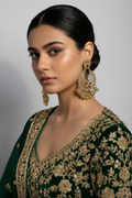 Ghungroo earrings copper(Mahbano)