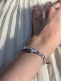 Gem Stone Bracelet crystal heart(Mahbano)