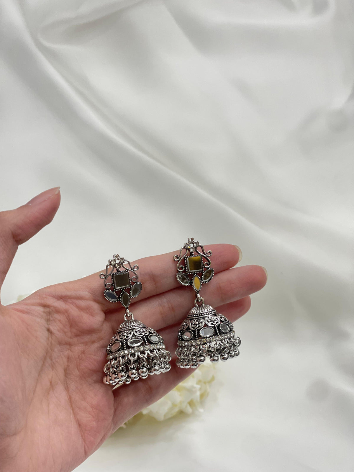 Misbah antique silver(Sheharbano)