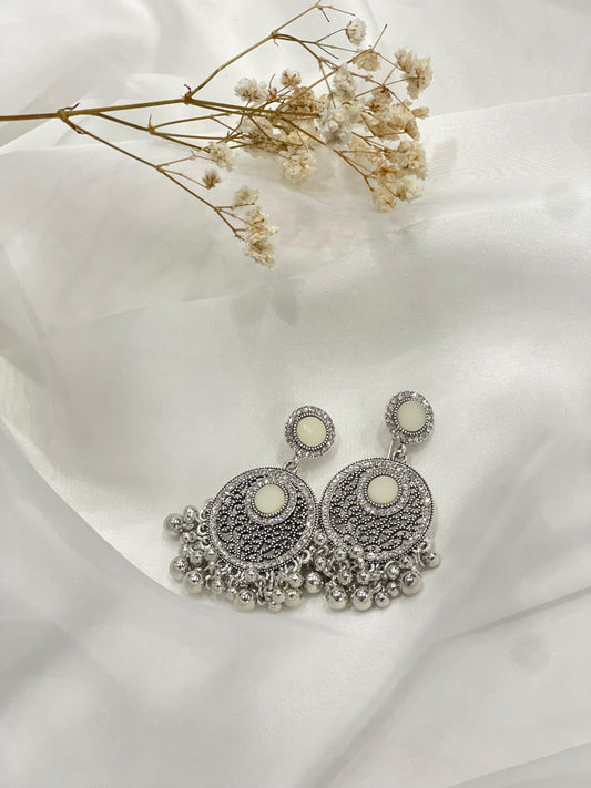 Gol jali ghungroo grey(Sheharbano)