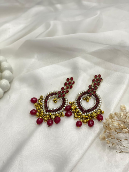 Cham Cham 2.0 maroon(Sheharbano)