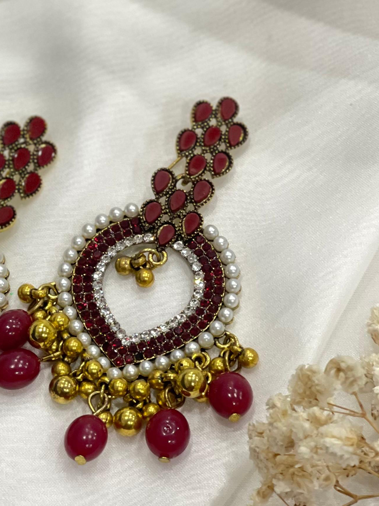 Cham Cham 2.0 maroon(Sheharbano)