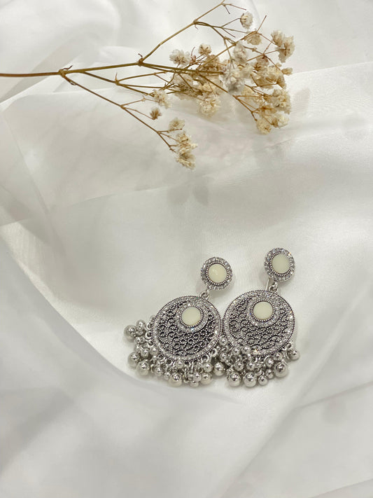 Gol jali ghungroo grey(Sheharbano)