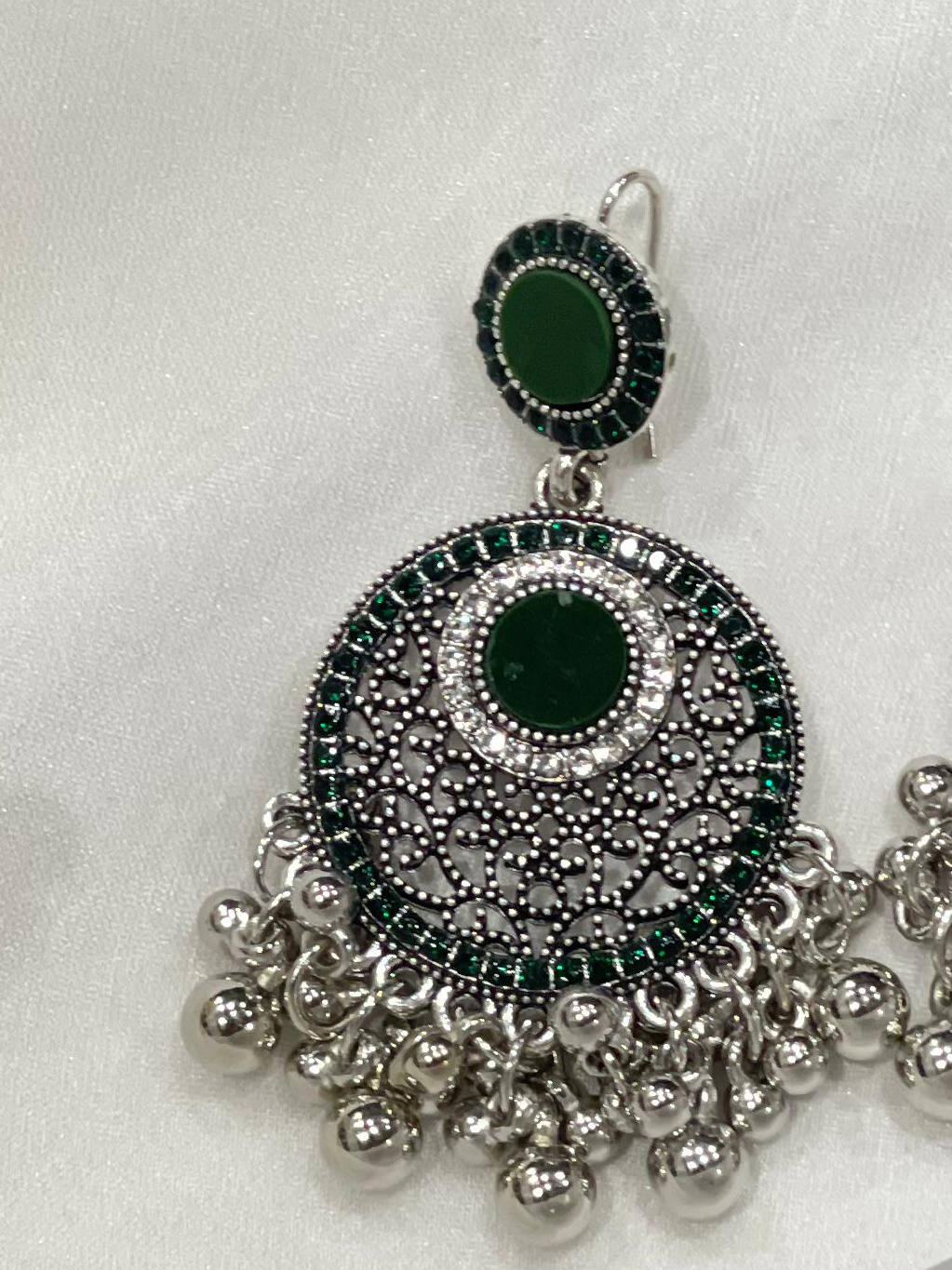 Gol jali ghungroo green (Sheharbano)