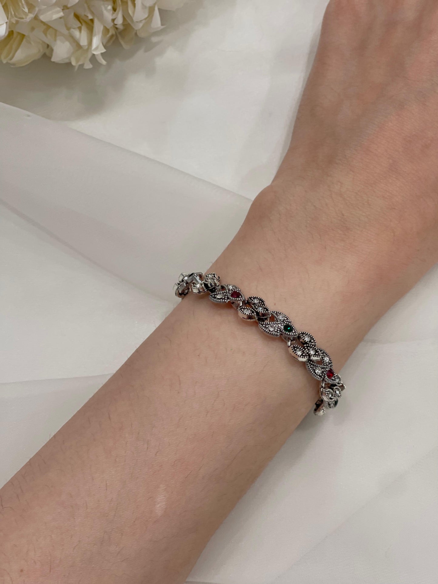 Antique Chandi silver Bracelet (Sheharbano)