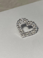 Hearts silver Earrings (Zartabbano)