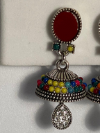 multi Jhumka- (Zartabbano)