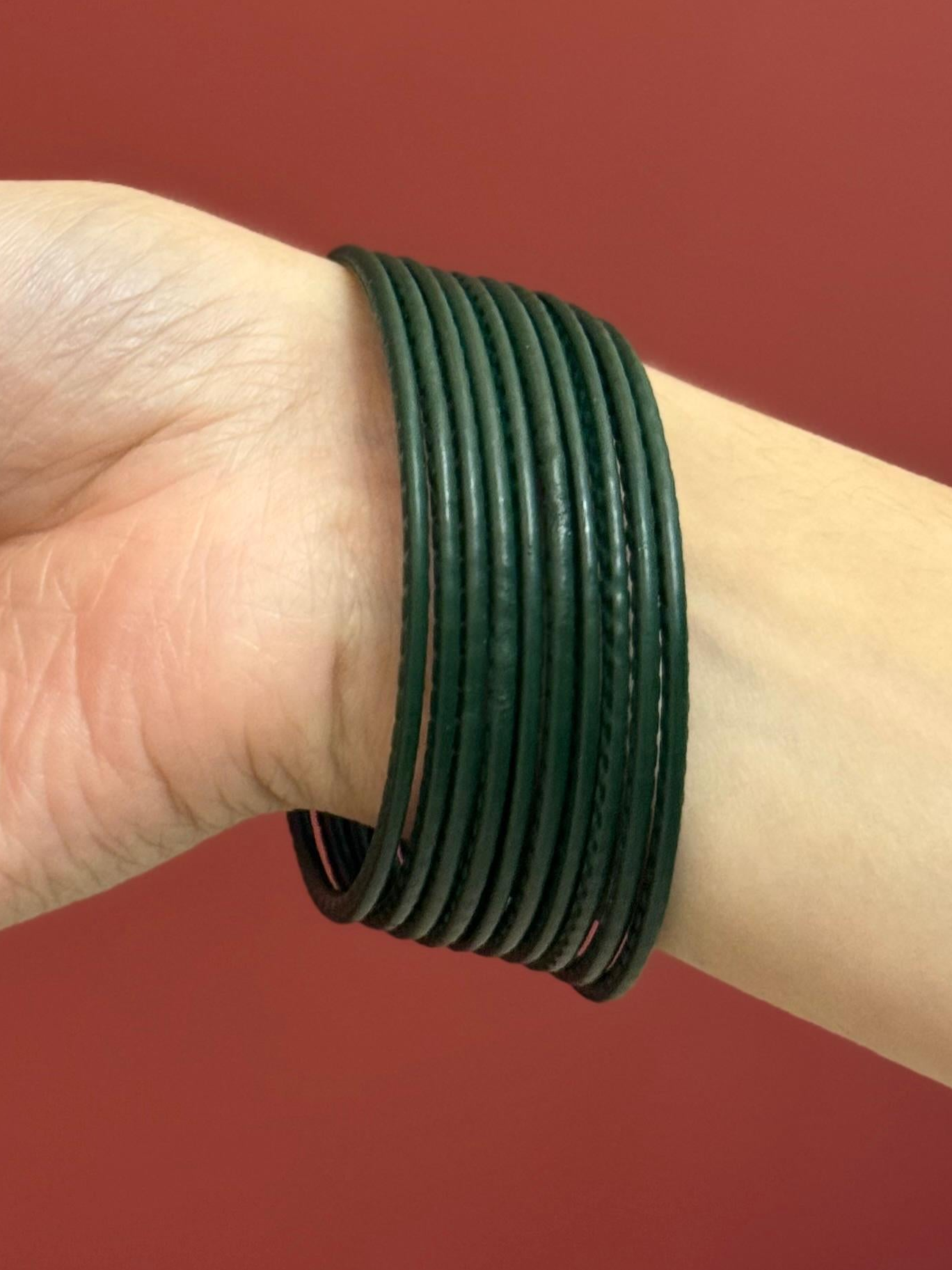 Green bangle 10 pieces