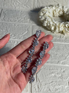 Dur-e-Fishan earrings- silver(Mahnoorbano)