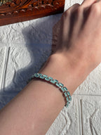Double Gem bracelet turquoise (Mahnoorbano)