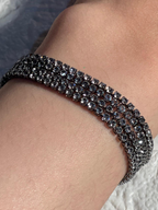 Shimmer bracelet grey(Mahnoorbano)