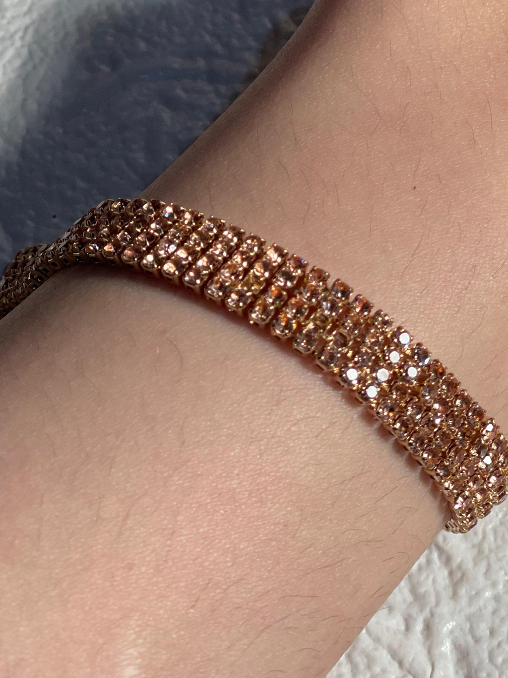 Shimmer bracelet copper(Mahnoorbano)