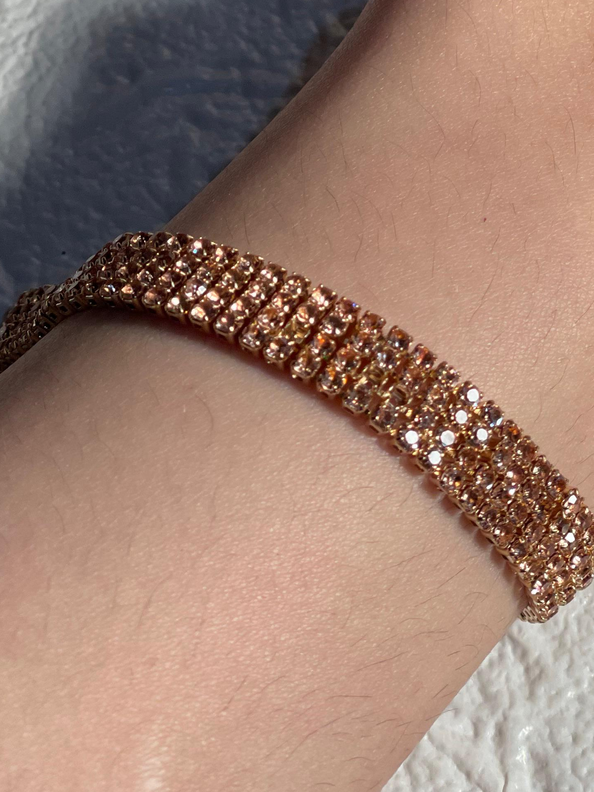 Shimmer bracelet copper(Mahnoorbano)