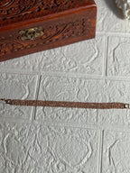 Shimmer bracelet copper(Mahnoorbano)