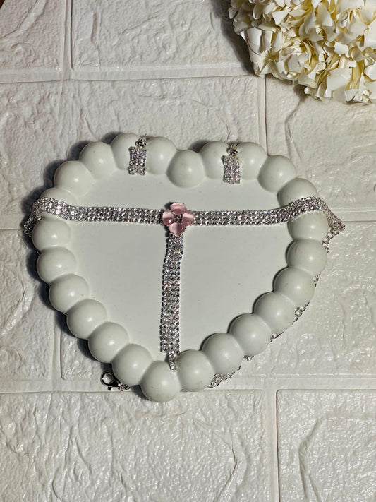 Pink Flower Set (Mahnoorbano)