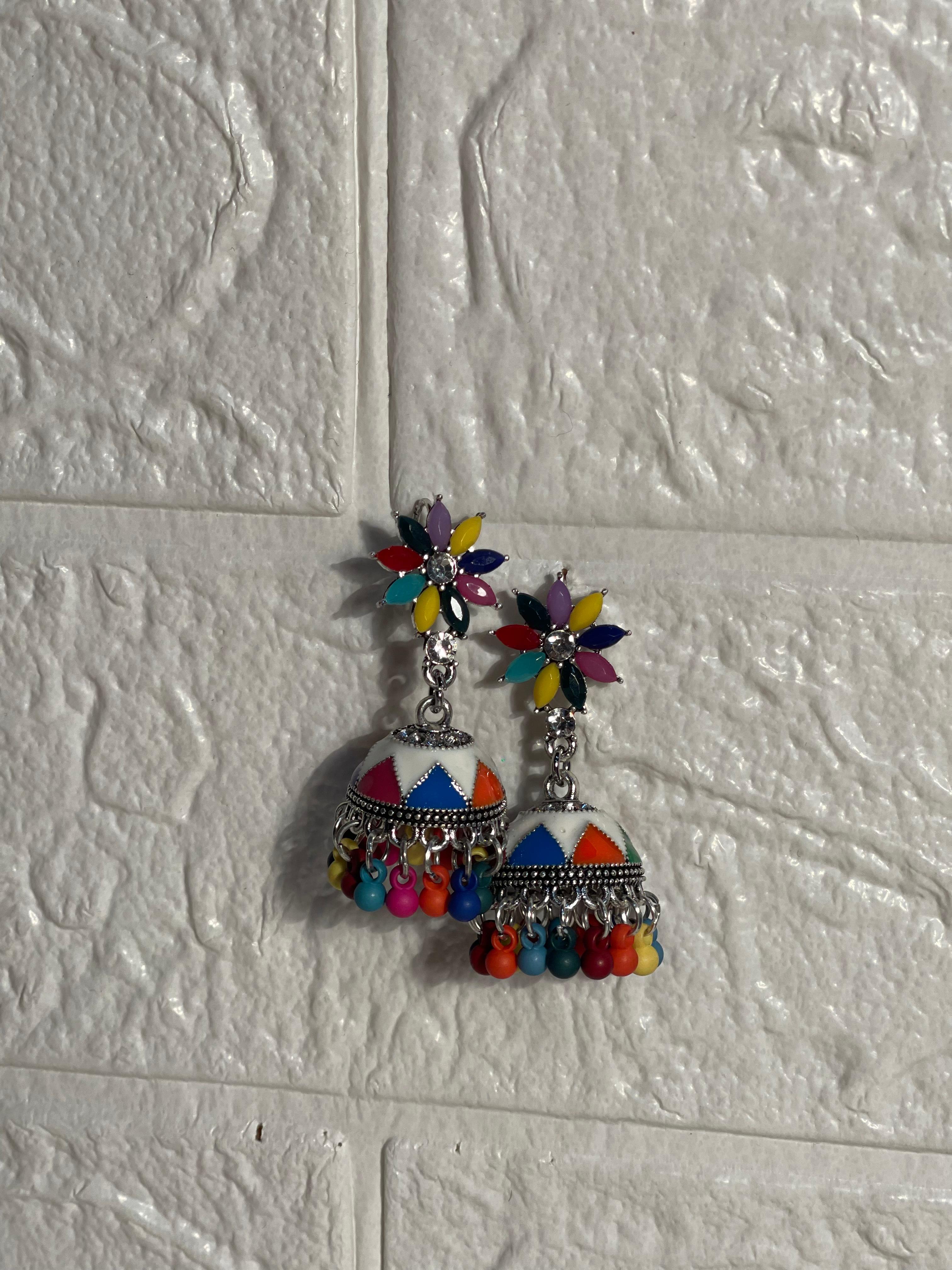 Sunflower Jhumki multi (Mahnoorbano)