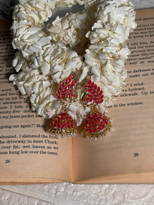 Booti bali pink-(Mahnoorbano)