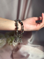 Silver small beads Ghungroo karray