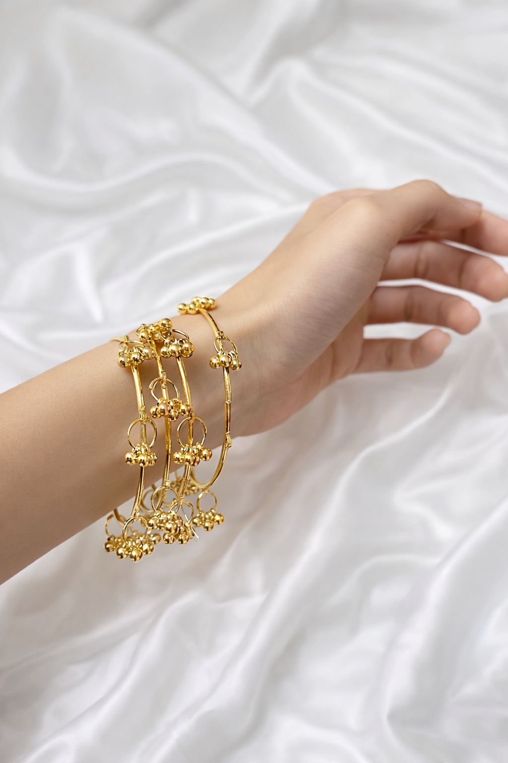 GOLD Kashmiri Ghungroo Bangles- eid collection