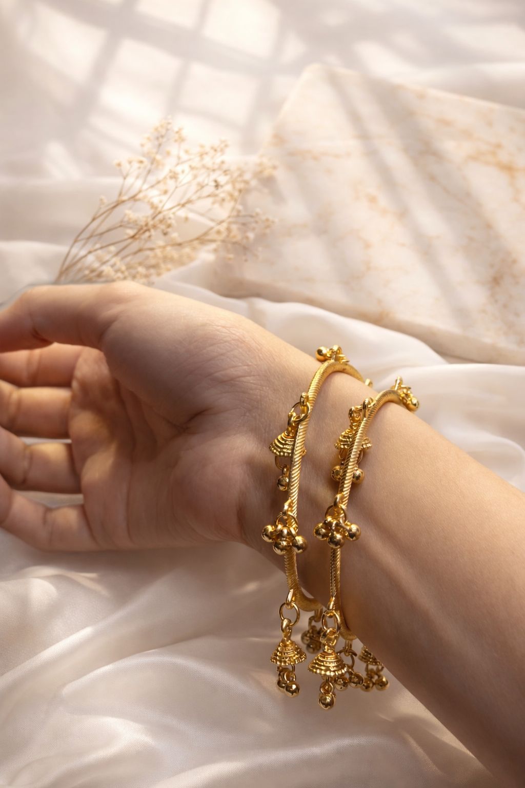 Ghungroo chand raat collection gold