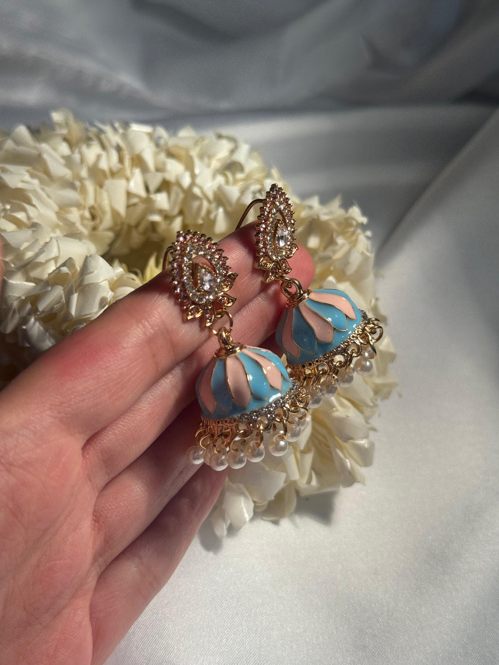 Booti Rang-e-desi pink and blue