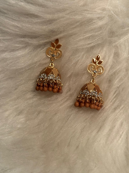 Teen Booti Rang-e-desi brown