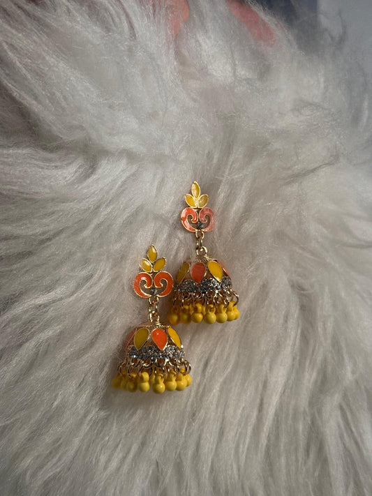 Teen Booti Rang-e-desi yellow