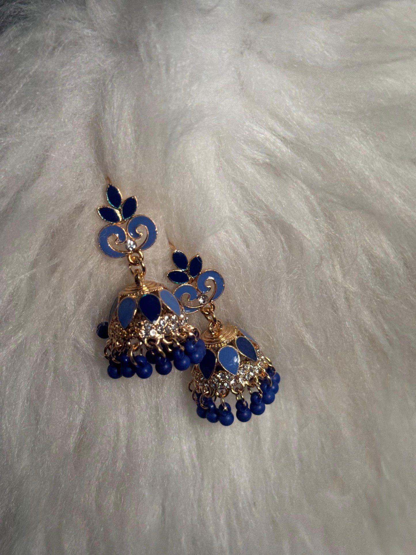 Teen Booti Rang-e-desi blue