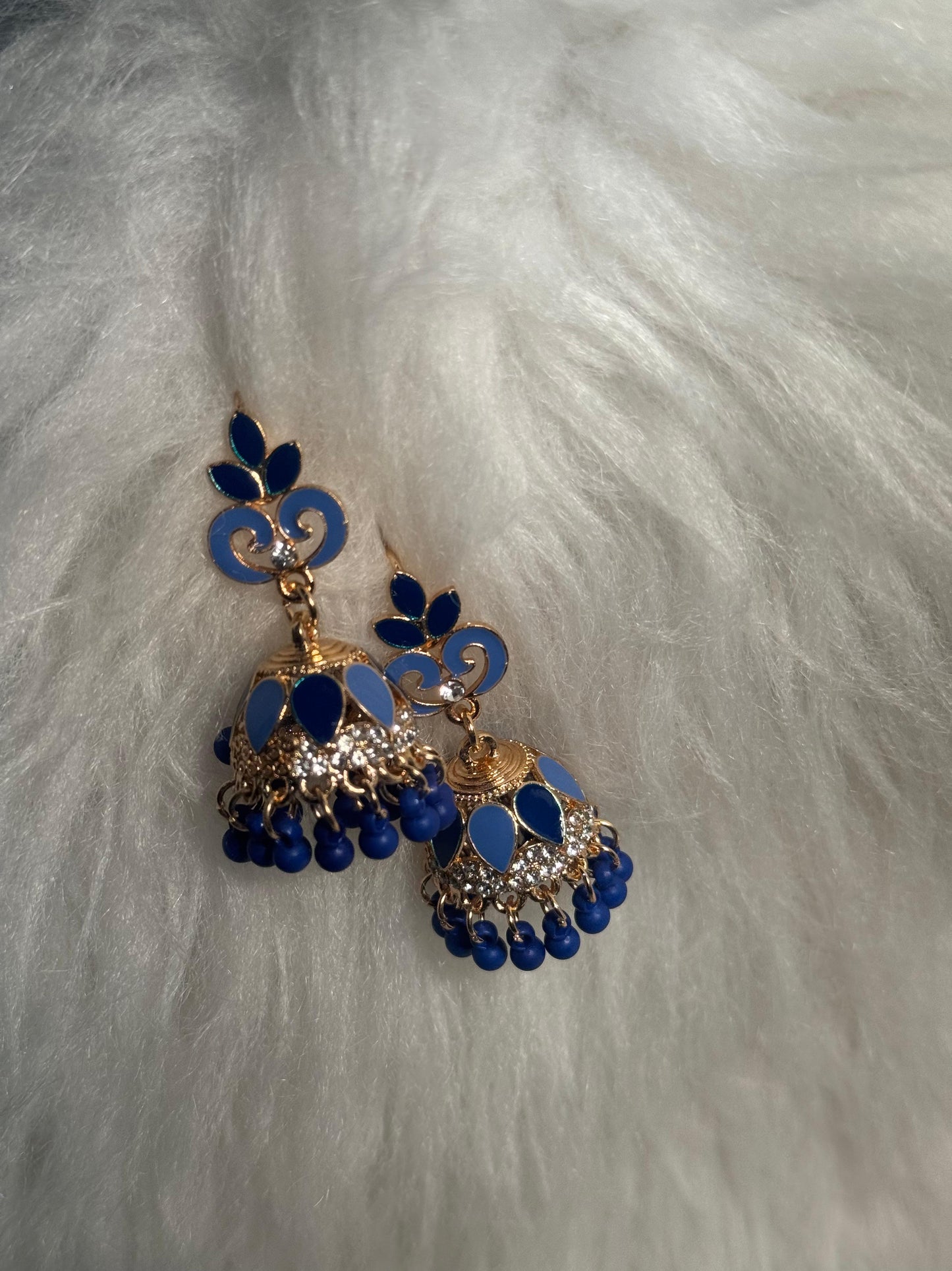 Teen Booti Rang-e-desi blue