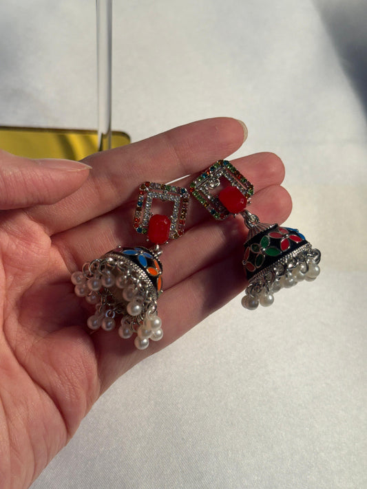 Double chakor Rang-e-desi multi