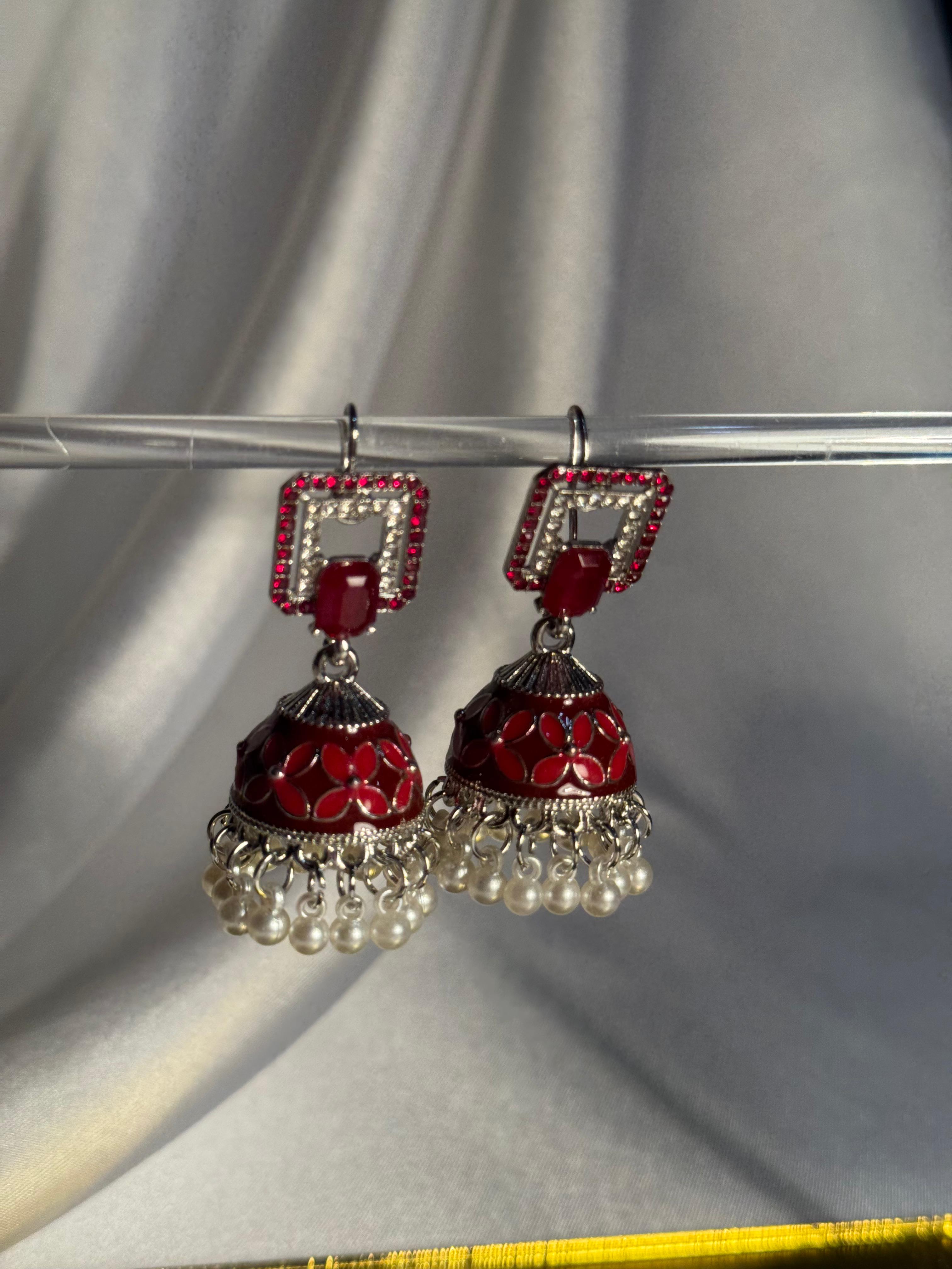 Double chakor Rang-e-desi maroon