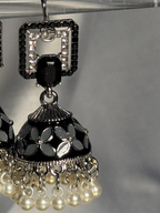 Double chakor Rang-e-desi black and grey