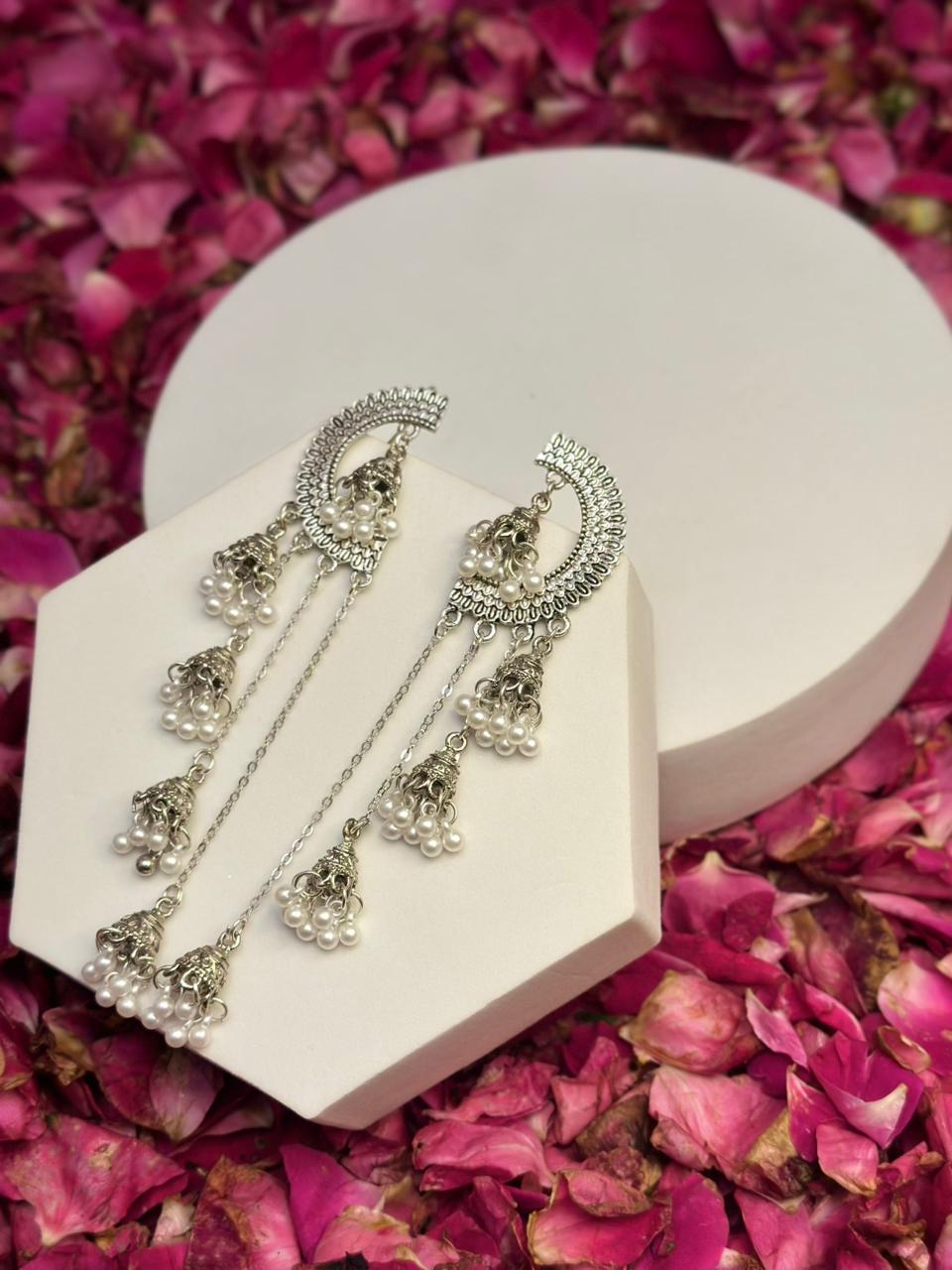 Hania Jhumkay silver - OG