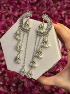 Hania Jhumkay silver - OG