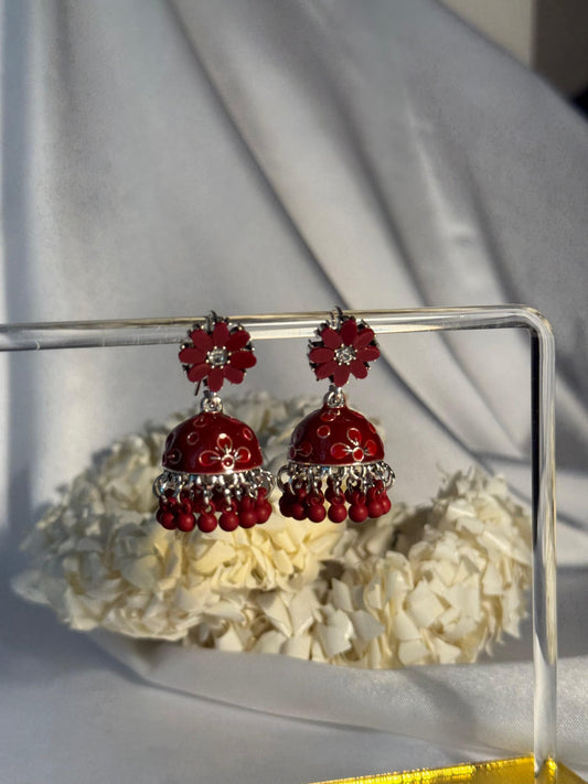 Phool-Rang-e-desi maroon