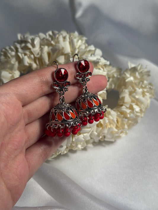 Gol Booti-Rang-e-desi red