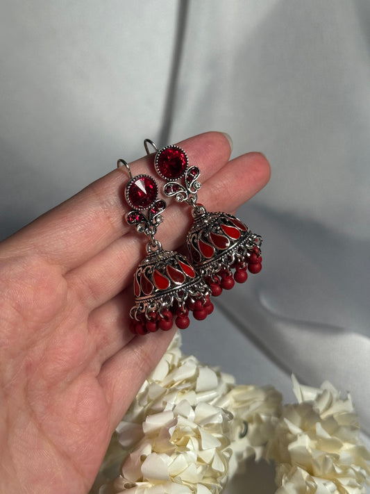 Gol Booti-Rang-e-desi maroon