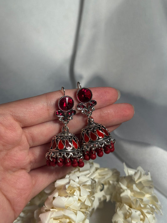 Gol Booti-Rang-e-desi maroon