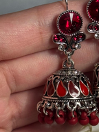 Gol Booti-Rang-e-desi maroon