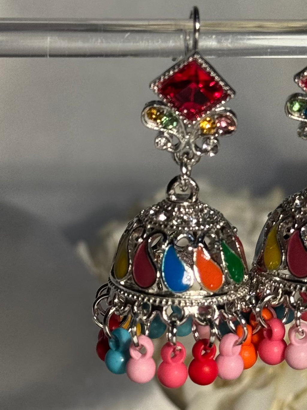 Chakor silver booti Rang-e-desi multi